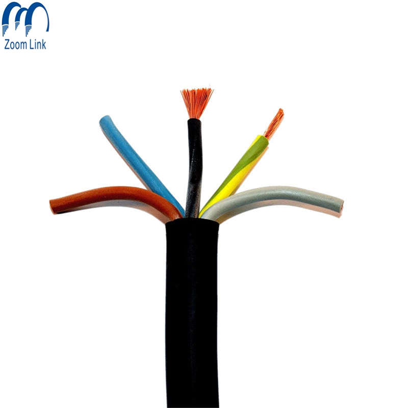 China Supply 3 Core 2 Core 4 Core PVC Electrical H05VV-F Cable Wire