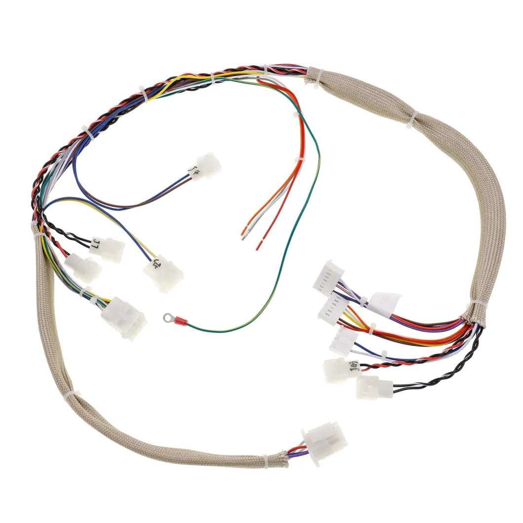 Customized Waterproof Cable Assembly Electrical GPS Positioning Extension Type Wire Harness