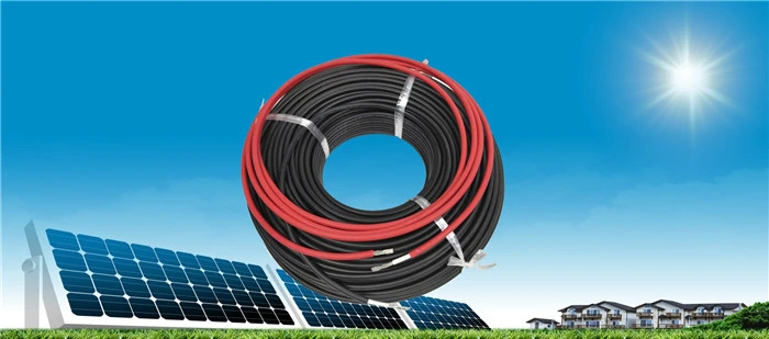 Flexible Copper Core PVC Jacket 2.5mm 4mm 6mm Solar Panel PV Photovoltaic Cable &amp; Wire