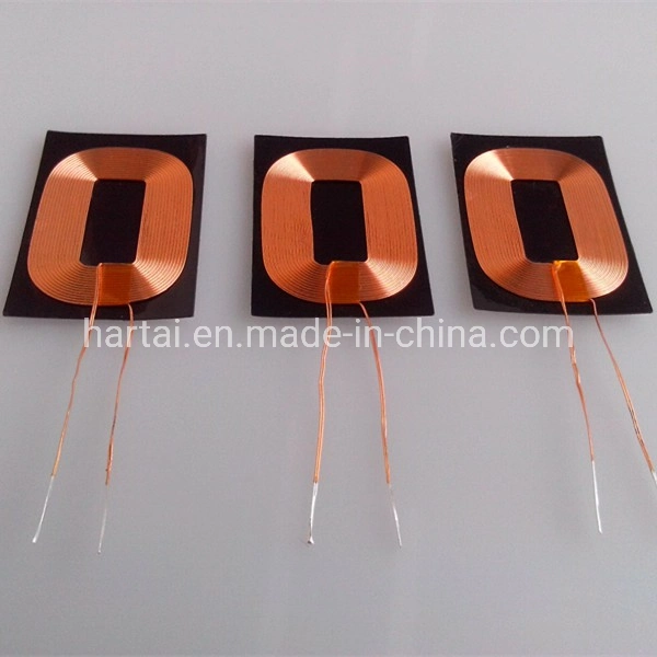 Customize Various Inductor Air Copper Litz Wire Coil for Wireless Charging WPC Qi Rx Coil