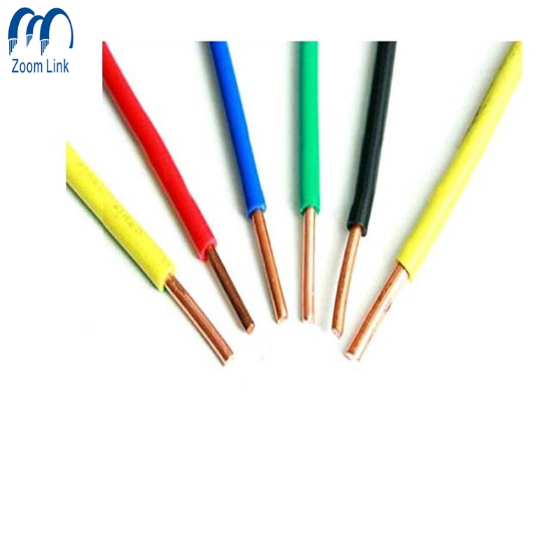 Factory Direct XLPE/PVC Insulated Electric Copper Wire Cable with ISO CCC Certificates (1.5mm 2.5mm 4.0mm 6.0mm 10mm 16mm 20mm)