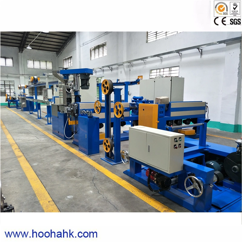 PVC Insualted Cable Extrusion Machine Copper Wire Conductor Making Machine Electric Cable Extruding Machine