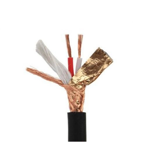 Bulk 0.3 0.5 mm Microphone Wire Roll Mic Cable Speaker PVC Audio Cable 100 Meter 2 Core Pure Copper Video Microphone Cables