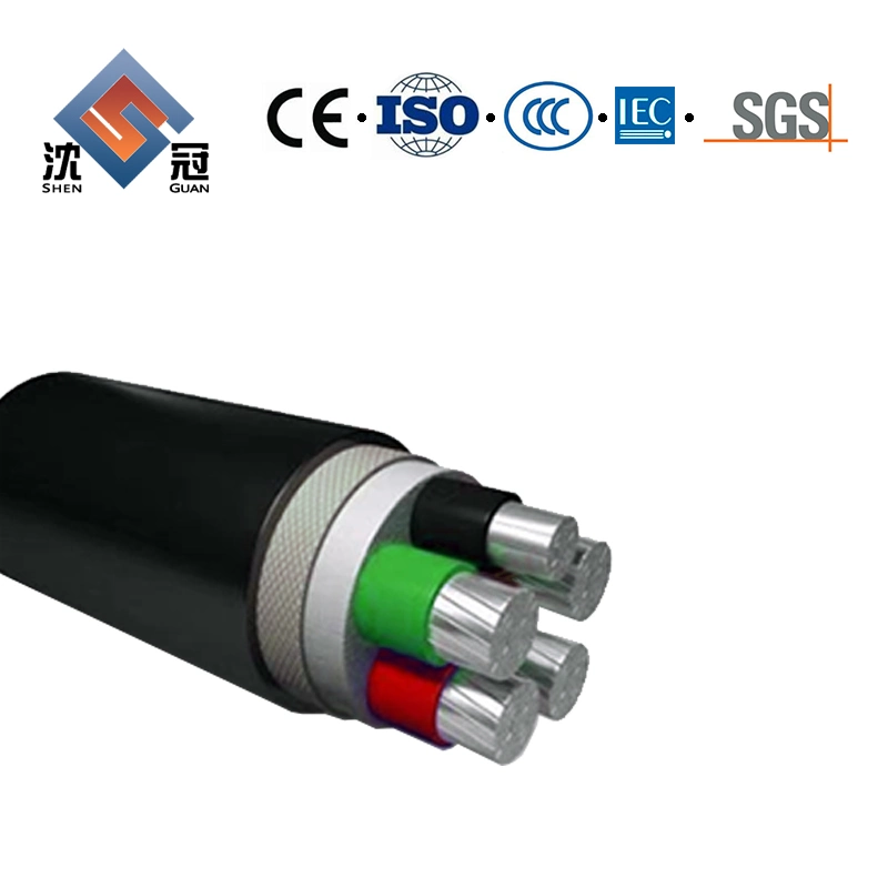 Shenguan Wire Cable Control Cable Tddl PVC Insulated LV 4 Core 20mm Fire Resistant Frls PVC Armoured Power Cable Electrical Cable Electric Cable