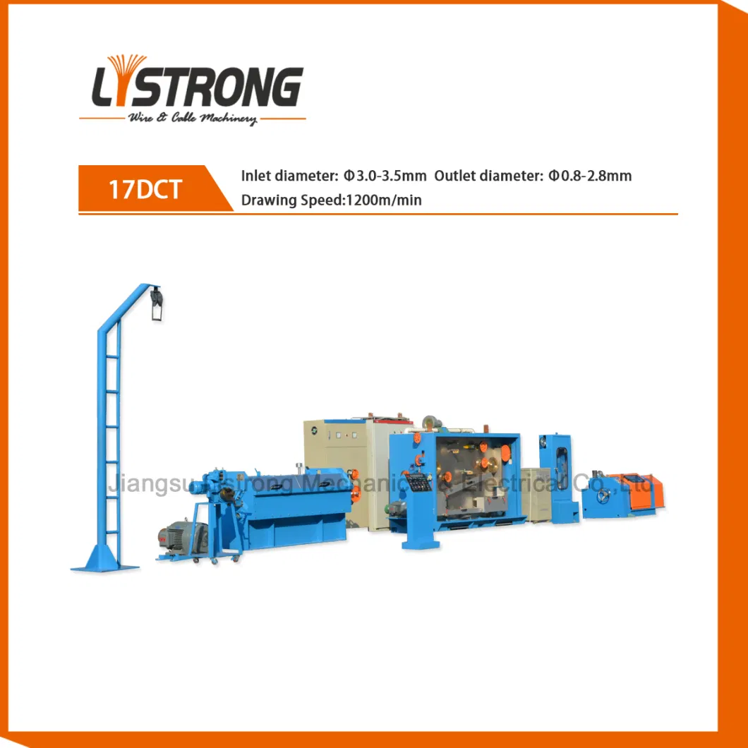 Listrong 0.5-0.8mm Electric Copper Wire Cable Wire Making Machine with Good Performance
