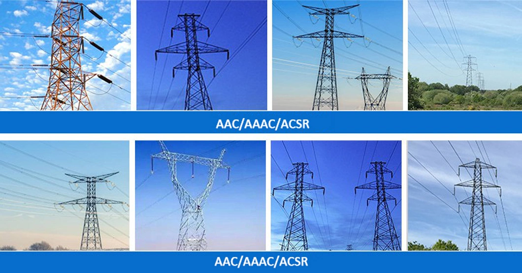 AAAC Algeria Electric Wire and Cable Nepal Greece Qatar Bare Conductor Aluminum Overhead Conductor