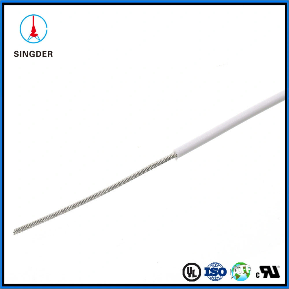 AWG High Voltage Solid Single Conductor Silicone Rubber Lead Wire