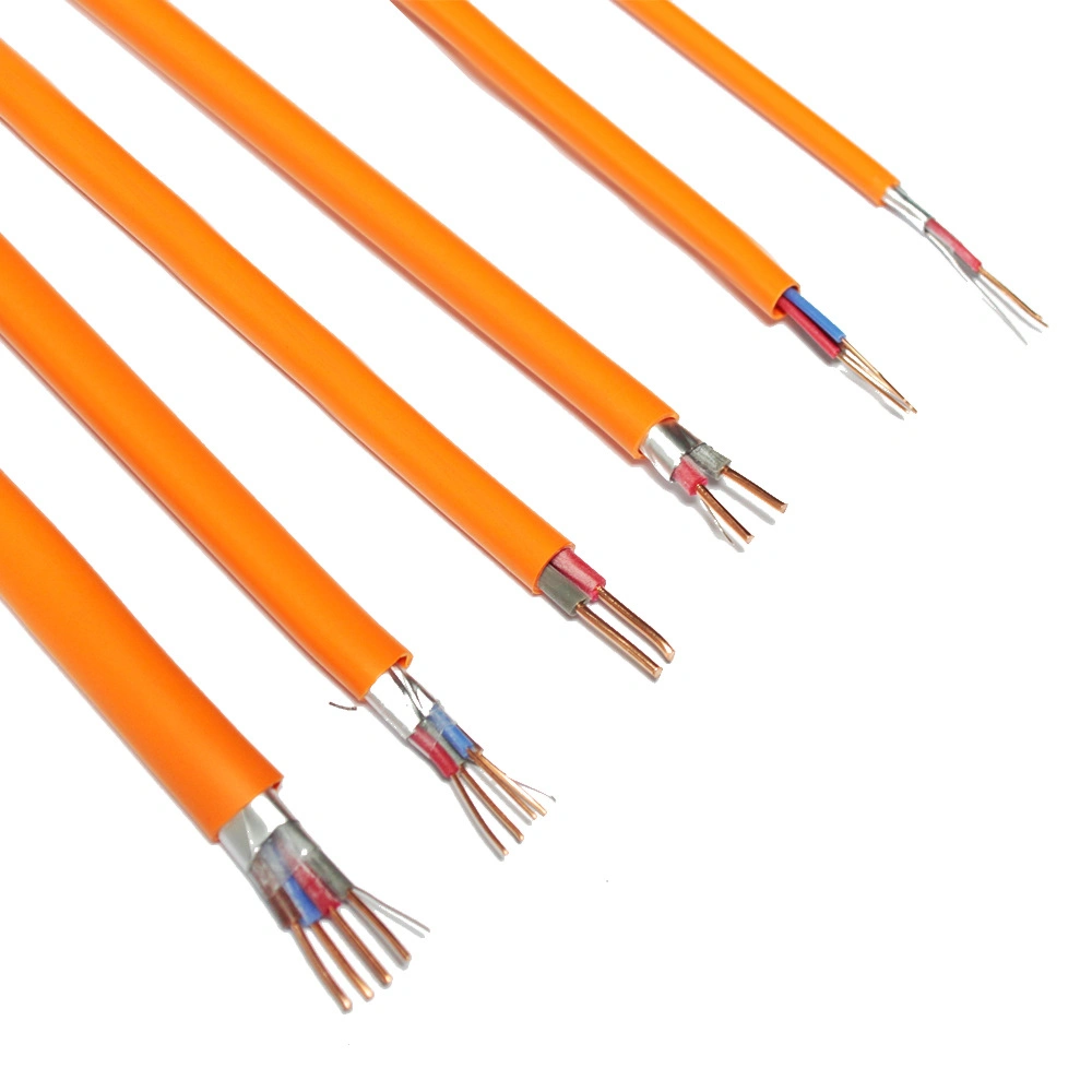 High Quality 12 / 14 / 16 / 18 / 22 AWG Solid Shielded Unshielded Security 4 Core Fire Alarm Cable