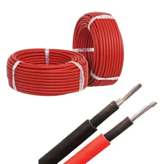 Super Solar PV Cable 4mm2 6mm2 DC Cable XLPE for Solar Panel