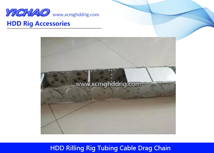 Welded Conveyor Stainless Steel Carrier Tubing Cable Drag Chain for Trenchless HDD Drilling Rig