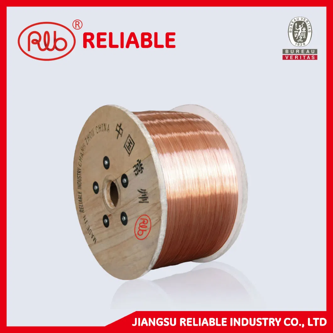 Tube-Weld Cladding 40%Iacs Annealed AWG (4-12) Copper Covered Steel Wire CCS