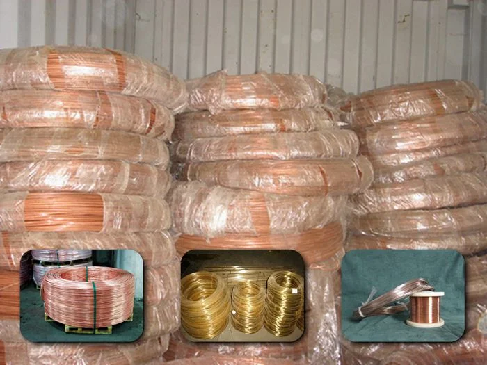 High Quality H65 Brass Wire Manufacturer / Cuzn37 Brass Wire Soft Wire / 99.99% Copper Wire