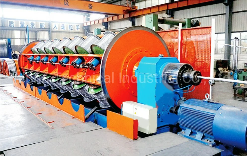 Electric Copper Aluminum Cable Making Machine High Speed Cable Wire Stranding Machine Strander