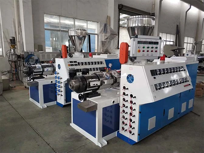 PVC Electrical Cable Trunking Decorative Wall Siding Wood Plastic Sheet Composite Profile Wiring Duct Production Line Machine