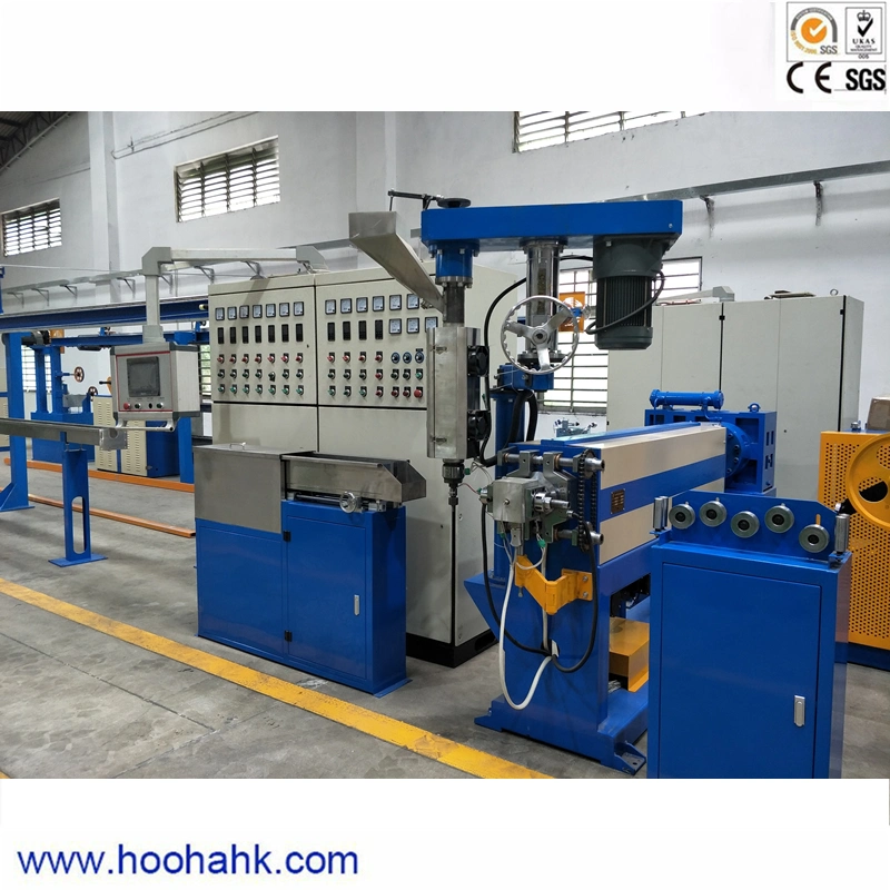 PVC Insualted Cable Extrusion Machine Copper Wire Conductor Making Machine Electric Cable Extruding Machine