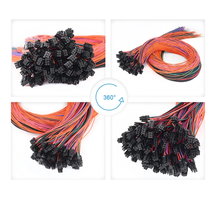 China Manufacturer Automotive Electric Custom DuPont Jst Molex Te AMP High Quality Wiring Harness Cable Assembly and Electrical Wire Loom