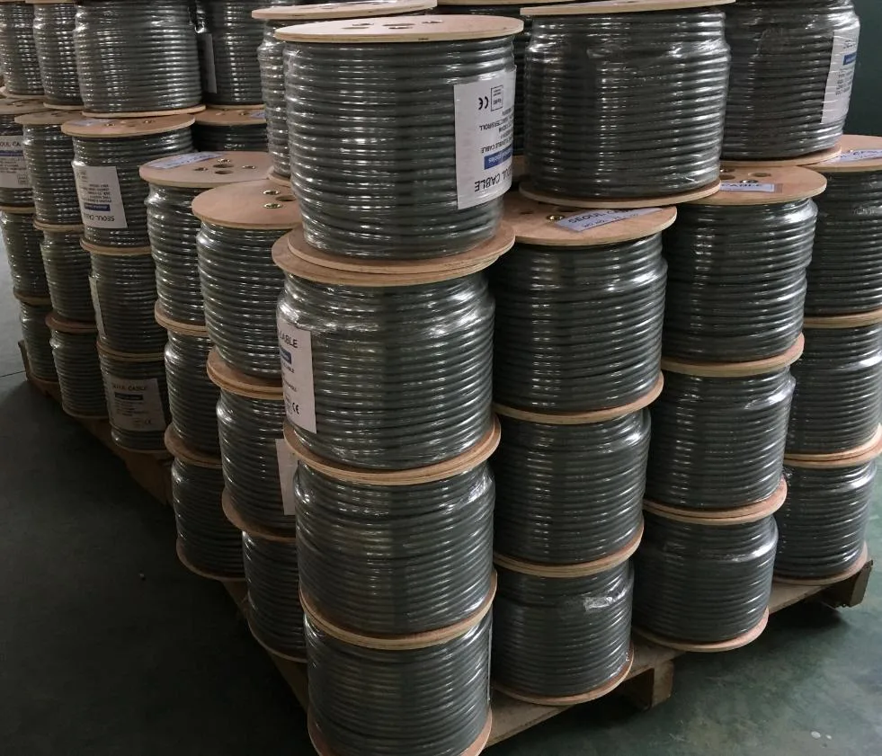 PVC Flexible Twisted Pair Cable Insulated Flexible Drag Chain Twisted Pair Cable Copper Wire 4, 6, 8, 10, 12, 14, 16, 20, 26 Core Cable