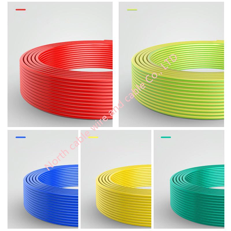 Specifications Electrical Wire PVC Copper House Wire 2.5 Square Wire Electric Cable Insulated Bare Copper Solid or Strand IEC 60227 Bvr