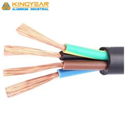 10mm 25mm H07V-K de la Construcción de cable conductor eléctrico de cobre puro suave Flexible Cable redondo
