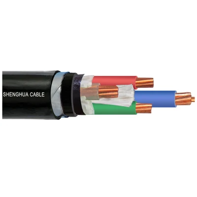 PVC de alta calidad XLPE de cobre desnudo cable eléctrico de 240 mm cable de alimentación de blindados