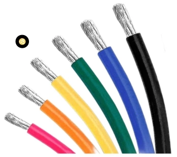 UL1569 Conecte el cable 300V de cobre estañado trenzado Conecte el cable aislado con PVC Non-Sheathed Cable de un solo núcleo radio de curvatura mínimo: fijo: 5 x diámetro total