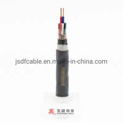 Conductor de cobre PVC apantallado trenzado de cable de cobre aislado y revestido Cable de control blindado de cinta de acero