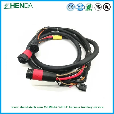 Automotive Custom Battery cable de carga de nueva energía para el control de vehículos Aprobado por ISO