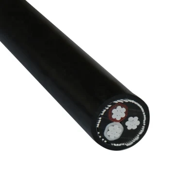 Cobre de alta calidad 2,5 mm 2 núcleo cable eléctrico PVC Cable de alimentación