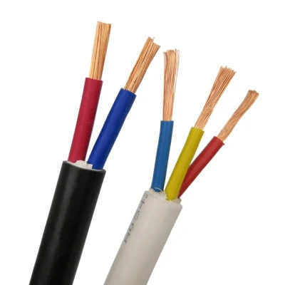 RVV 2*1,5mm 2*2,5mm 3*2,5mm cable de cable eléctrico conductor de cobre para Edificio