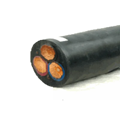El cable conductor de cobre resistente al desgaste del aislamiento de caucho resistente al calor