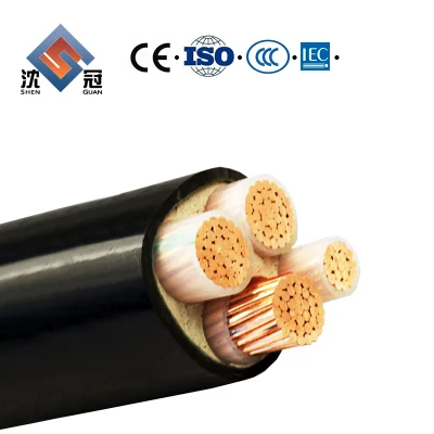Shenguan de 1,5 mm de alta calidad 2,5 mm 4mm 6mm 10mm de cobre de un solo núcleo de la casa de PVC Cableado Cable Eléctrico y 0.6/1kv-3.6/6kv de cable de alimentación de baja tensión