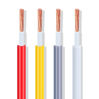 UL1618 Cable de cobre desnudo sólido aislados en PVC reforzado enfundado el cable eléctrico