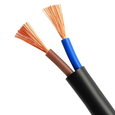 Aprobación UL Rvv Conductor trenzado de cobre del cable eléctrico mm recubierto con doble aislamiento de PVC flexible de núcleo Multic Cables eléctricos
