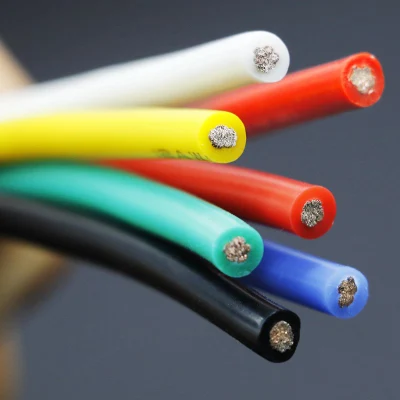 16 AWG 20 AWG único núcleo del cable de cobre de 6mm2 de 1,5 mm de Soldar cable eléctrico Cable Eléctrico cable de silicona de RVS