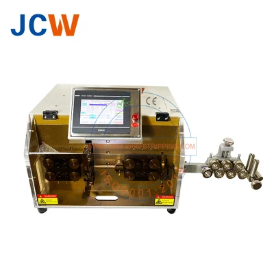 JCW-CS15n Personalice automáticamente el conductor de capa externa interna de varios núcleos 14mmo. D Equipo de corte/corte de cables/pelado/pelacables/máquina del grupo de cables de proceso