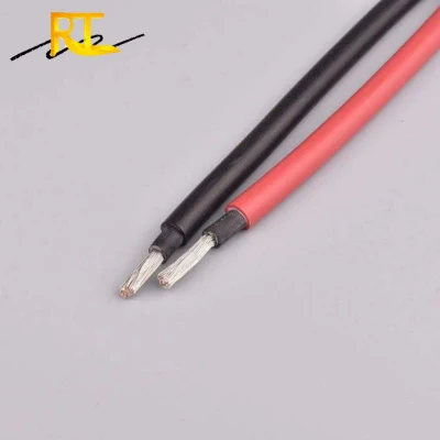 PV cable PV1-F 1,5 mm2 2,5 mm2 4 mm2 eléctrico Cable solar de 6mm rollos DC