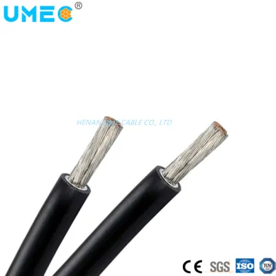 El cable eléctrico de PV Cables resistentes al fuego de doble núcleo DC Cable solar #1/0 #2/0 #3/0 #4/0 Meden PV1-F Cable eléctrico