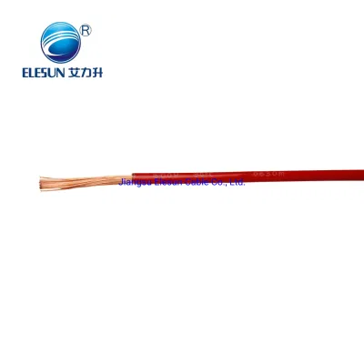 De alta calidad de la fábrica de 2,5 mm 1,5 mm 4mm 6mm 10mm de cobre de un solo núcleo de la casa de PVC Cableado Cable eléctrico y el cable de alambre Edificio Precio