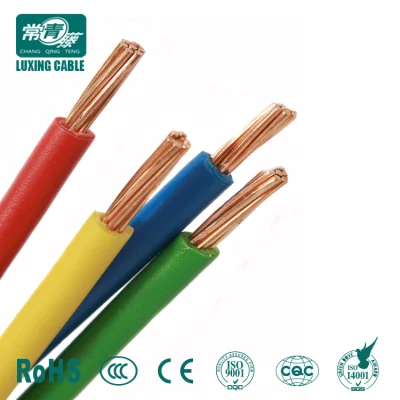 Núcleo de cobre del cable eléctrico cable eléctrico de los cables de 2,5 mm 1,5 mm 4mm 6mm 10mm 16mm 25mm