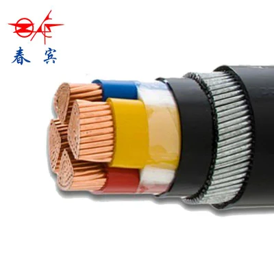Fuentes eléctricas Yjv 0,6/1kV conductor de cobre blindado XLPE Potencia aislada Cable