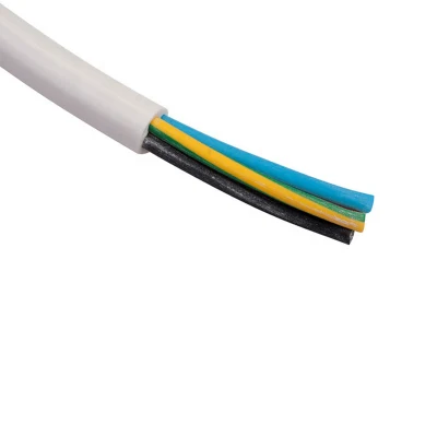 Rvv Rvvp desnudos de cobre de 2,5 mm de cable de 1,5 mm 4mm 6mm Cable eléctrico flexible 2 4 6 8 10 12 núcleos