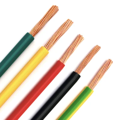Fábrica directa de aparatos electrónicos cableado PVC aislado cable eléctrico de cobre Rollo de cable