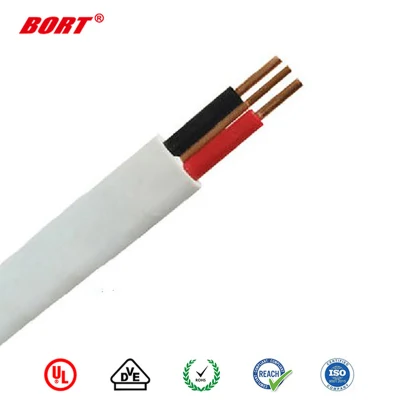 PVC VDE 1.5mm Cable de 3G2 H05VV-F de cable eléctrico de cable de cobre de 3*0.75 Sq mm Cable de alimentación
