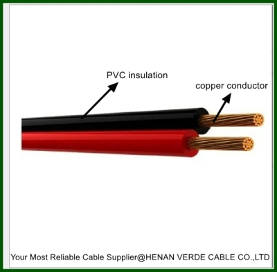 2 núcleos 4Core Audio de 1,5 mm de cable eléctrico de alimentación flexible de PVC de 2,5 mm Cable de altavoz