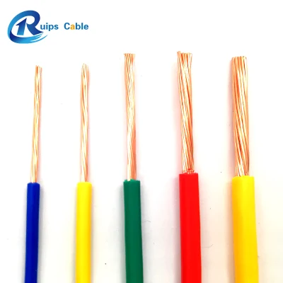 H05z - K / h07z - kh05z - u / h07z - u / h07z - R cable aislado de PVC de núcleo único blando sin halógenos termoplásticos reticulados