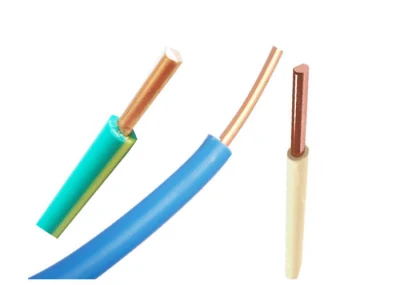 UL1007 conductor de cobre sólido aislamiento de PVC cable eléctrico de conexión de núcleo único para cableado de equipos eléctricos.