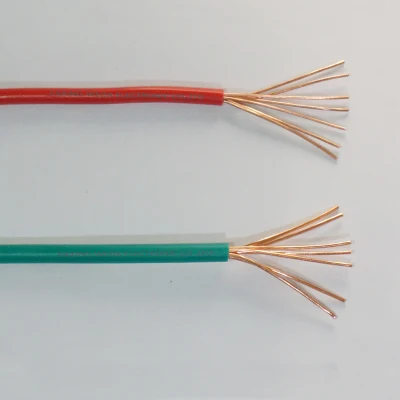 Cable de construcción de cobre trenzado sólido cable de automoción 1,0mm 1,5mm 2,5mm