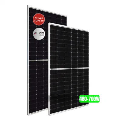 Amplia oferta grueso en Stock 500W 550W 450W Mono los paneles solares con precios baratos