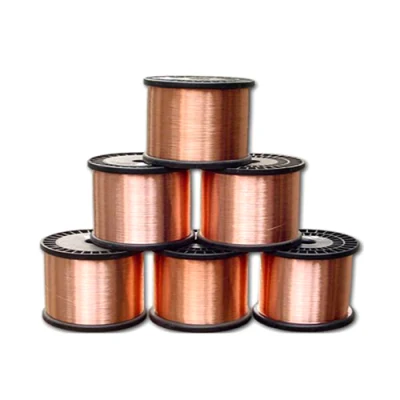 Cable de cobre precio de fábrica 29 SWG CCA cable de cobre esmaltado Sinuoso puro