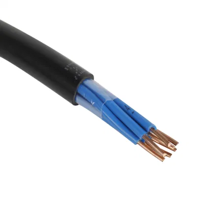 Baja tensión BV/BVV Conductor de cobre de aislamiento de PVC funda cable eléctrico cable eléctrico
